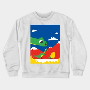 dinosaur family Crewneck Sweatshirt